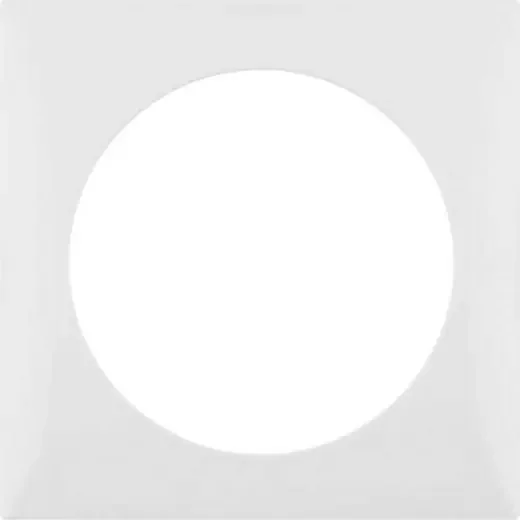 1-fach Abdeckrahmen