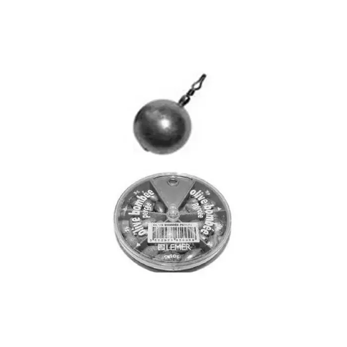 10 Bleie drop shot sphere 10 gr