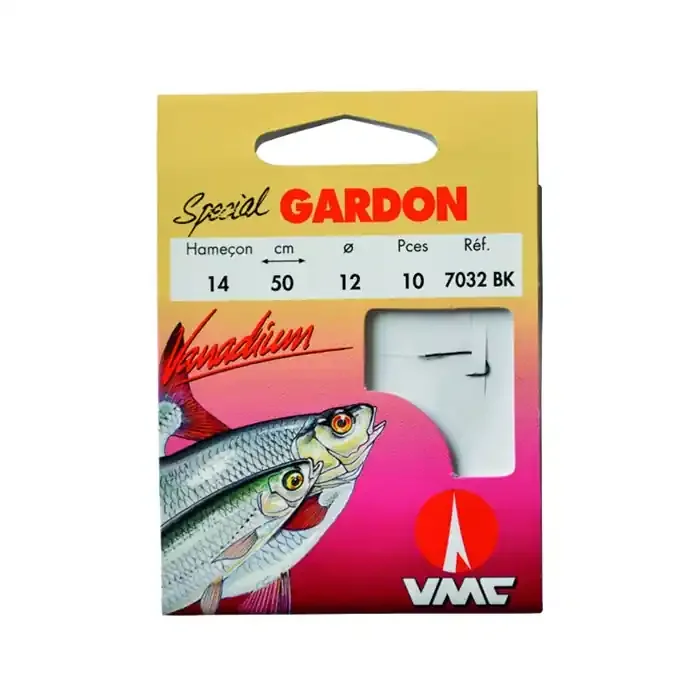 10 Gebundene angelhaken Water Queen Spezial rotauge 7032 BK 50 cm