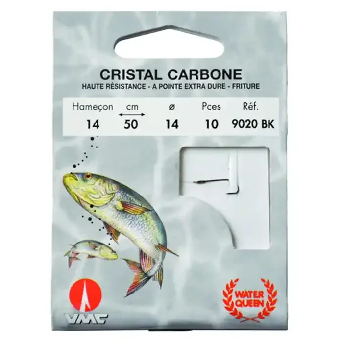 10 Haken montiert Water Queen Crystal Carbon 9020 BK 50 cm