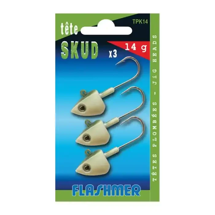 3 Skud Verbleite Köpfe