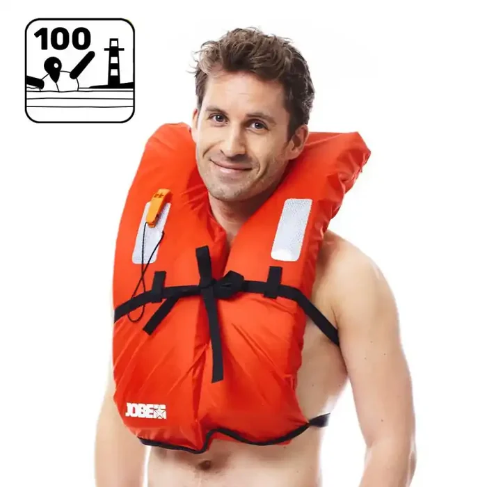 4ER-PACK SCHWIMMWESTEN JOBE EASY BOATING ORANGE