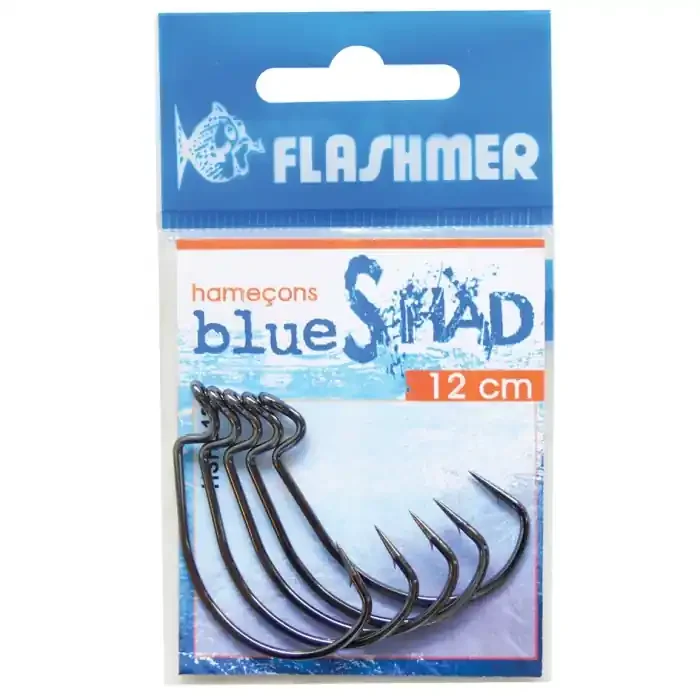 5 Haken für Blauen Maifisch