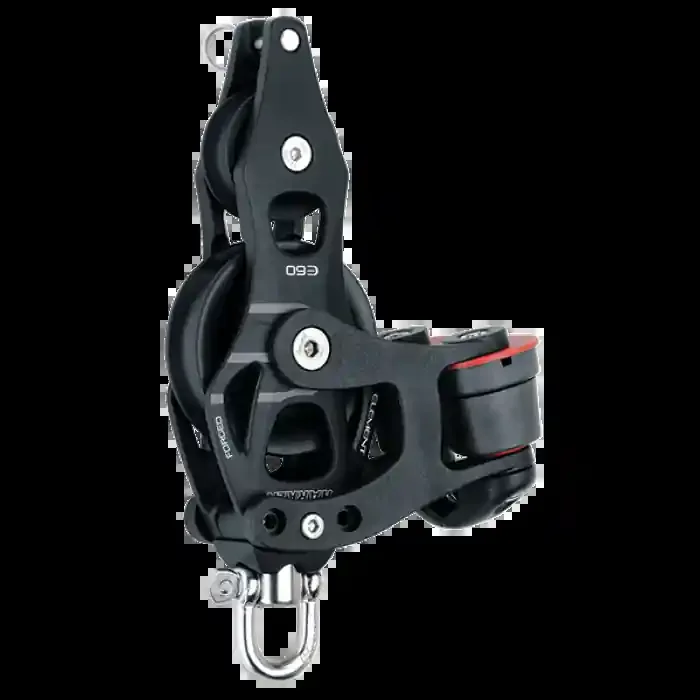 Ab Werk Harken 60mm Element Violinblock mit Hundsfott und Cam-Matic