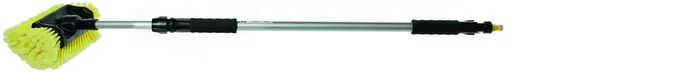 Alu Waschbürste mit Seitenborsten 90 – 175 cm