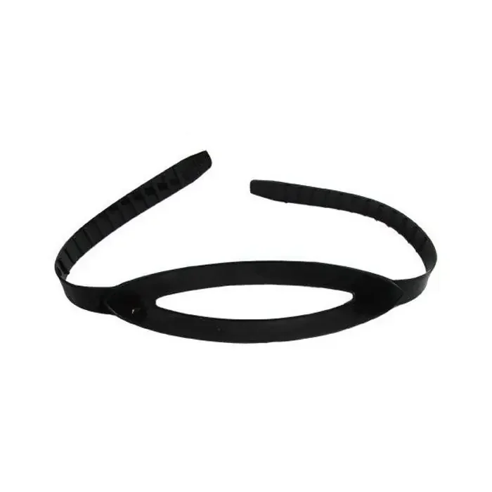 Band für Silikonmaske schwarz – 18 mm