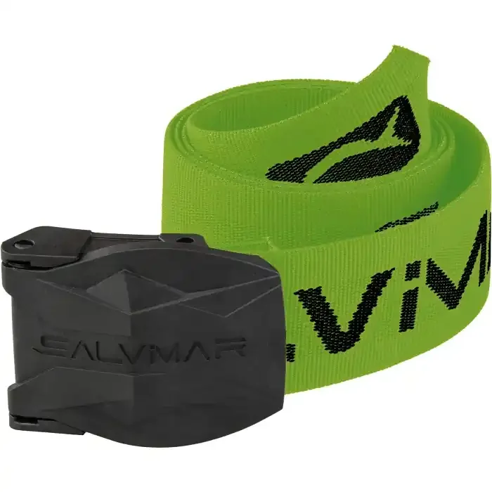 Gürtel SalviMar Nylon Snake – Grüne Säure