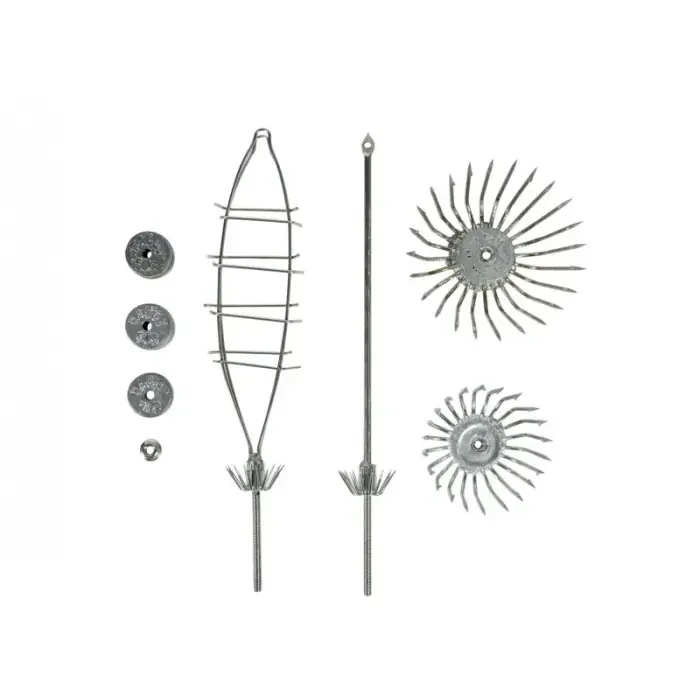 Kit Squid jig Ragot Käfig und Nadel mit variablem Gewicht