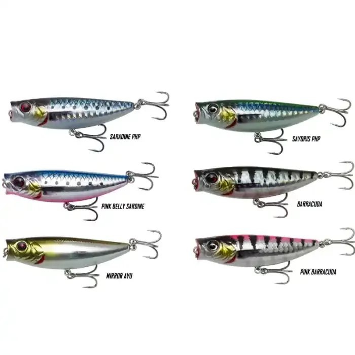 Kunstköder Savage Gear 3D Minnow pop walker – 6.6cm 8g F Pink Barracuda PHP
