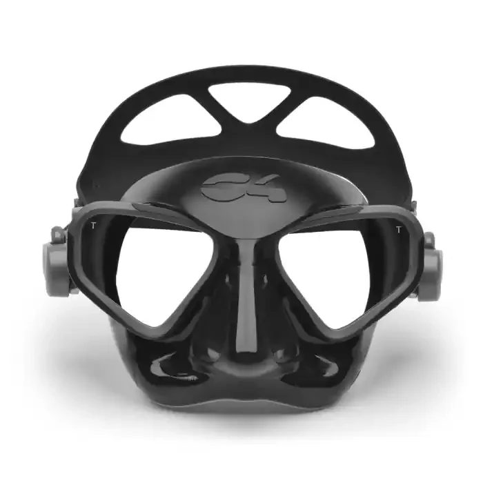 Maske C4 Falcon mit Antibeschlag – Schwarz