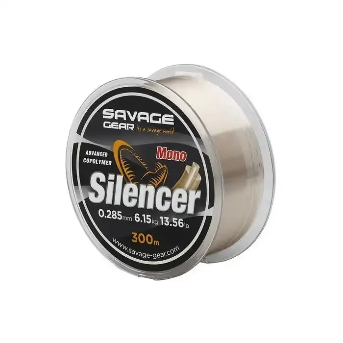 Nylon angelschnur Savage Gear Silencer – 0.18mm 300M 2.69KG 5.93LB