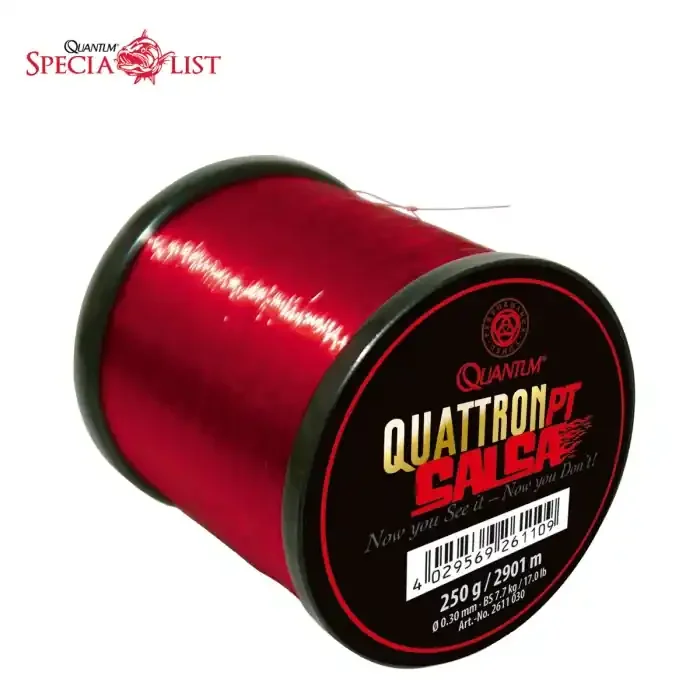 Nylon Quantum Specialist Quattron Salsa Red-Light2131 m 10,50 kg 0,35 mm