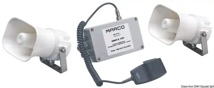 Saisonangebot MARCO – elektronisches Mehrzweckhorn/Pfeife mit codierbarem Signal