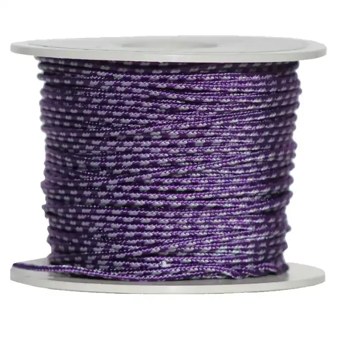 Sigalsub Dyneema-Spule ummantelte Dyneema-Spule Ø 2 mm Violett und Grau 100 m