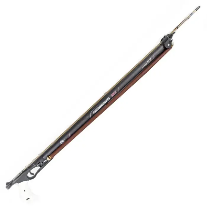 Speerfischen harpune Sigalsub Nemesis Roller RG Carbon mit Harpunenrolle Edy – 82 cm