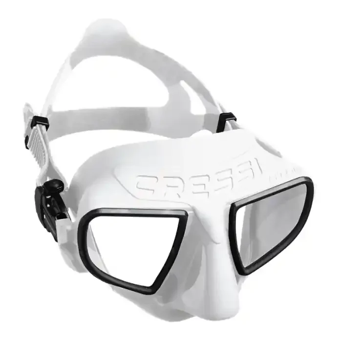 Speerfischen maske Cressi Atom Weiß