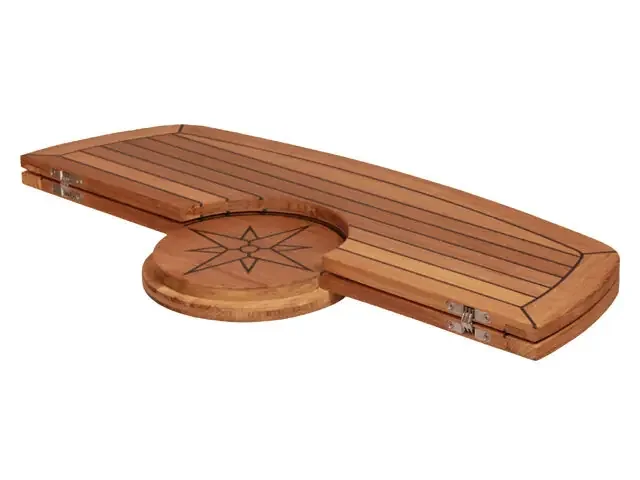 Talamex Teak Tischplatte klappbar 61x94cm Im Trend