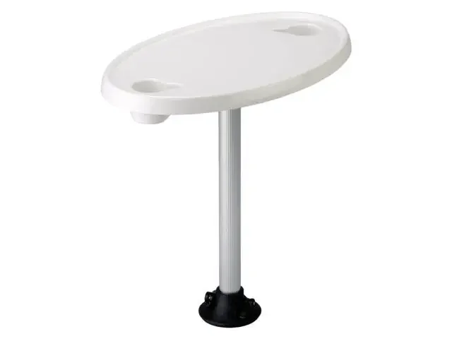 Tischsäule mit Tischplatte mit Quick Release Handgefertigt