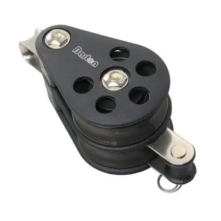 Top-Preis Barton Size 5 Kugellagerblock doppelt mit festem Auge und Unterbügel