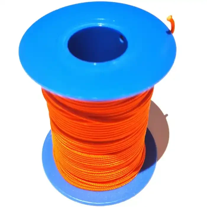 Umhüllte Denty Spearfishing Dyneema Spule Ø 1,5 mm – Orange – 50 m