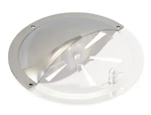 Wasserabweiser für runde Kiemenlüfter 102mm