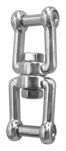 Wirbel AISI316 Guss Gabel/Gabel 8mm Innensechskant