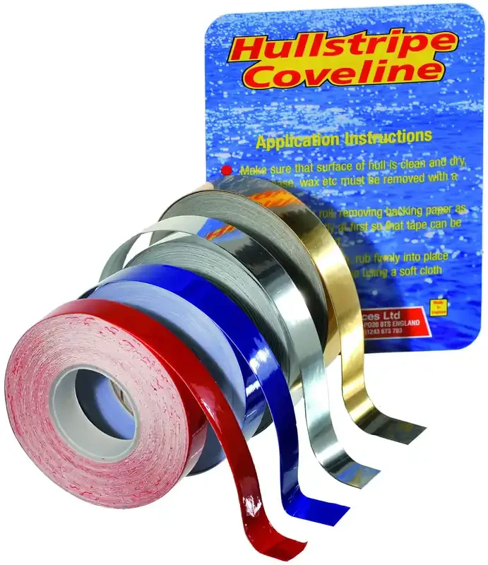 Zierstreifen 10 m x 19 mm Rot